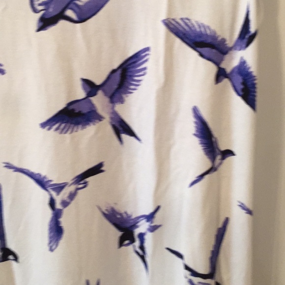 Neiman Marcus birds printed top - Picture 3 of 8